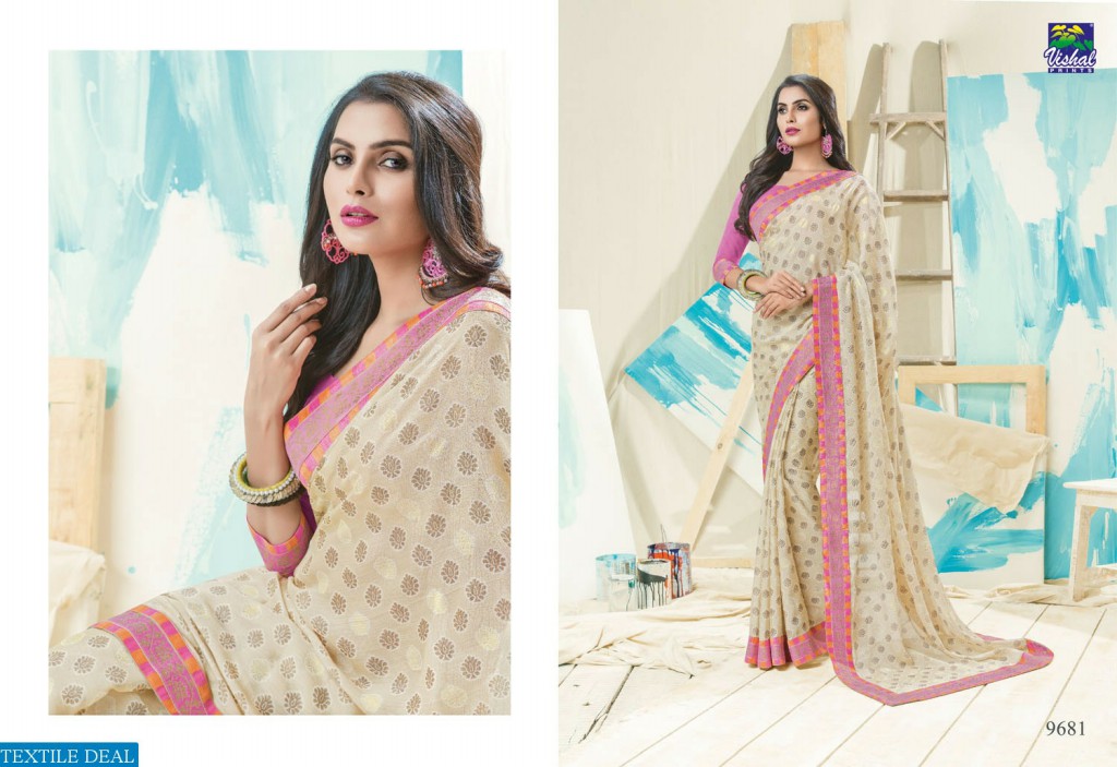 Vishal Artistry Collection Wholesale indian Saree catalog